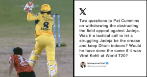As Cummins Refrained From Appealing Jadeja’s Dismissal, Mohd Kaif Tweeted What Everyone Was Thinking