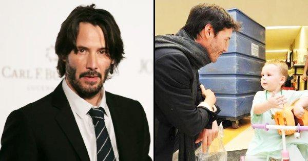 Keanu Reeves Runs Secret Cancer Foundation & Funds Kids’ Hospitals. He’s The Angel We Don’t Deserve
