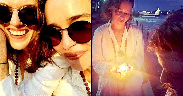 Wait, Were GoT’s Emilia Clarke & Rose Leslie In India? We Knew Nothing, Jon Snow