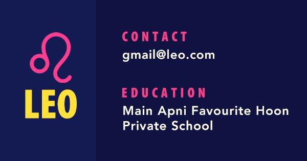 If Zodiacs Applied For Jobs, This Is How Their CV Would Look Like