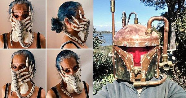 21 Times People Had A Little Fun With Their Masks Reminding Us That Humour Is Still Alive