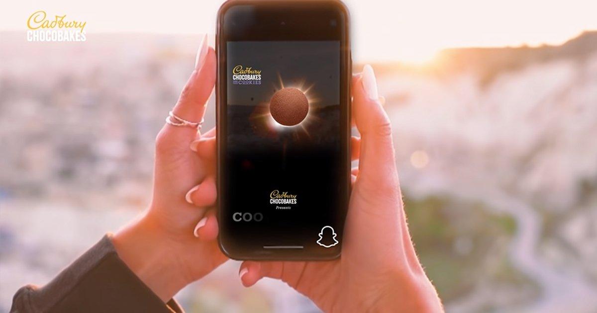 We Spotted The Most Unique Eclipse Ever! All Thanks To Cadbury Chocobakes