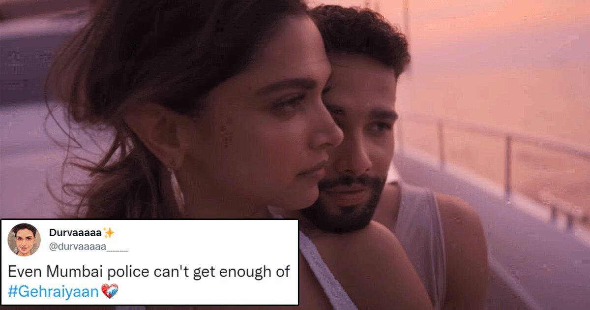 Internet LOLs As Mumbai Police Shares A Meme With The Gehraiyaan Song ‘Doobey’