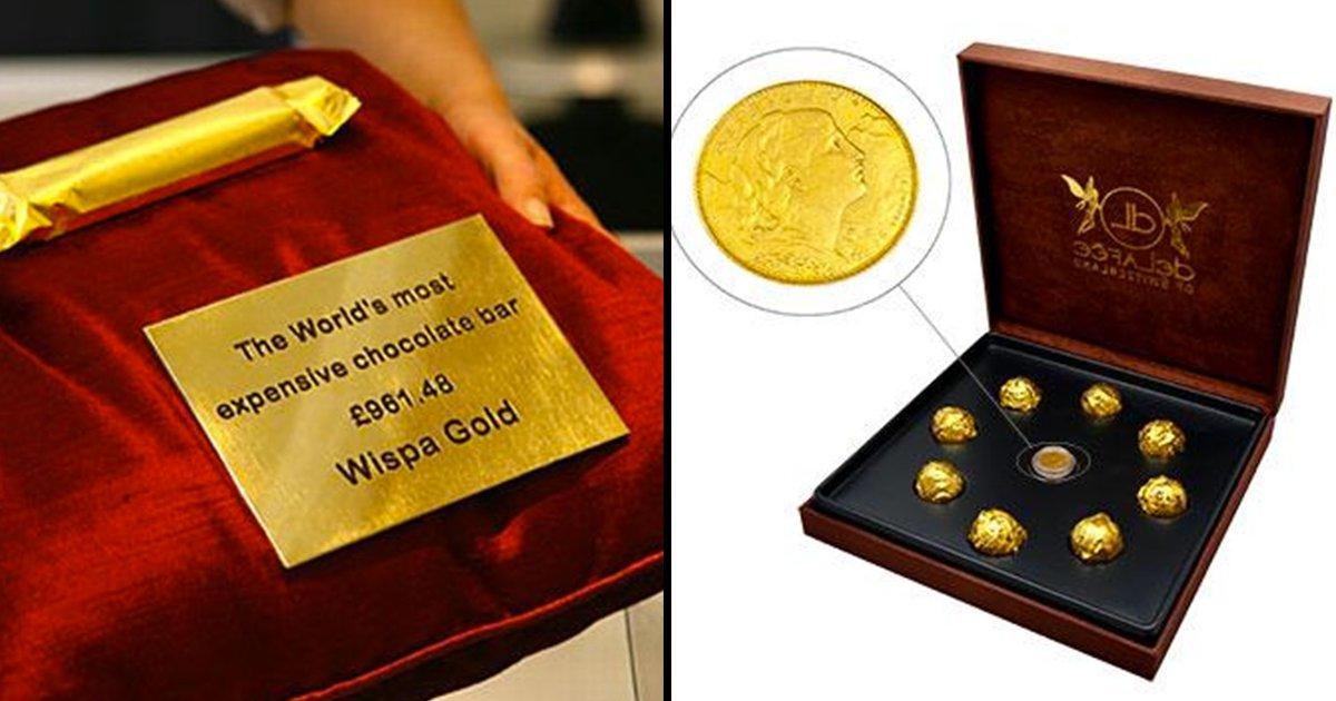 From Gold Wrapped Bars To Hidden Gold Centres: Here Are The Most Expensive Chocolates In The World