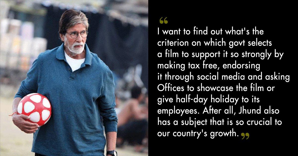 Producer Questions Government’s Criteria For Making ‘The Kashmir Files’ Tax Free, But Not ‘Jhund’