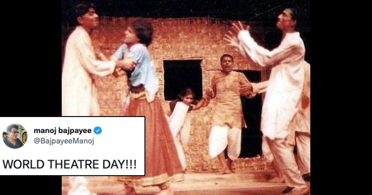 Manoj Bajpayee Shares Photos From Theatre Days, Sharing Stage With Gajraj Rao & Ashish Vidyarthi