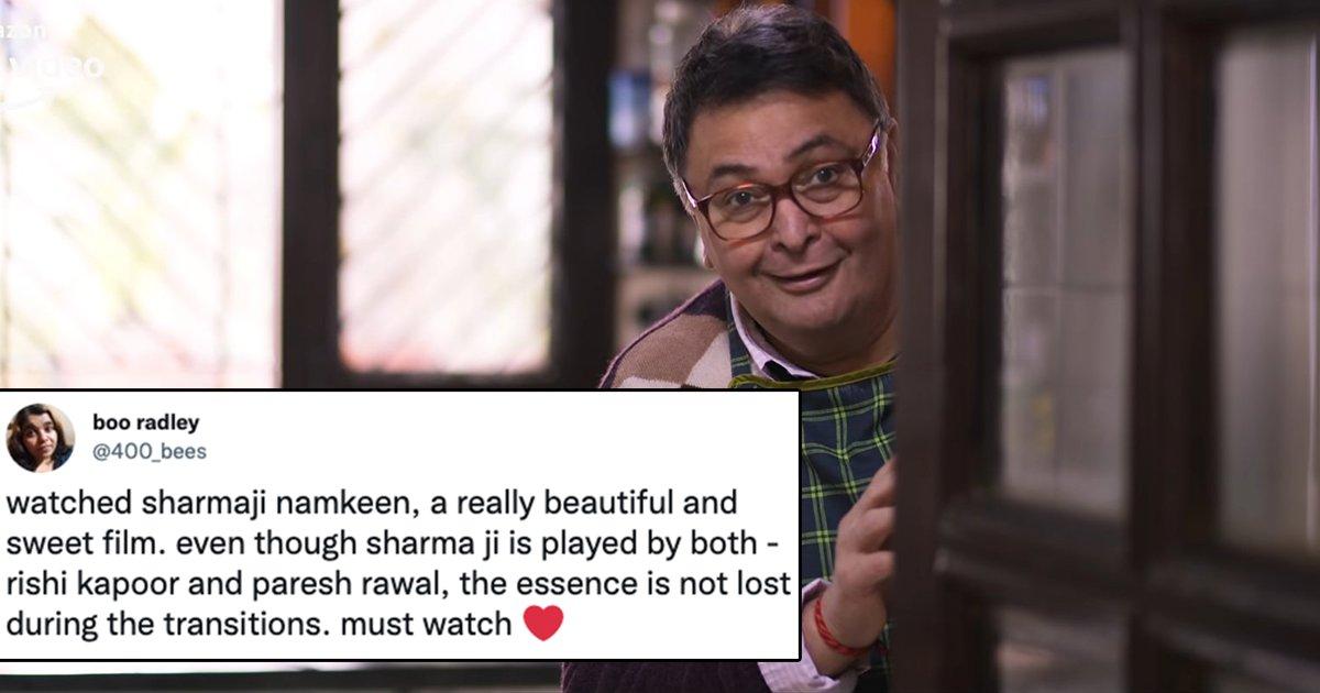 15 Tweets To Read Before Watching Rishi Kapoor Starrer ‘Sharmaji Namkeen’