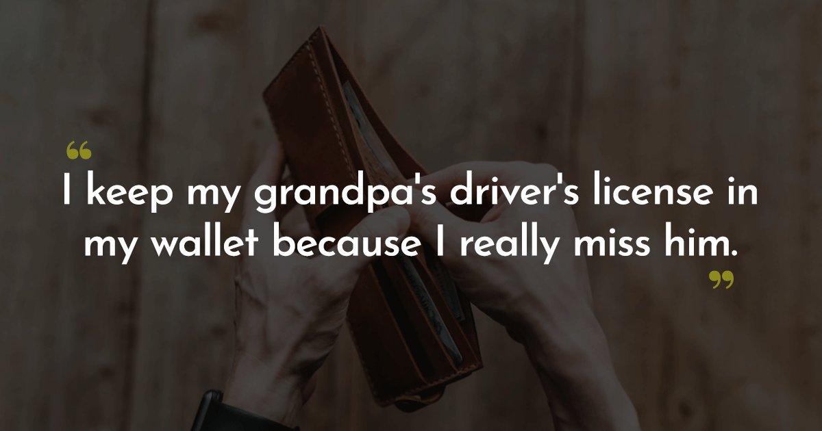 Redditors Reveal 16 Reasons Why They Keep Pictures Of People They Love In Their Wallets