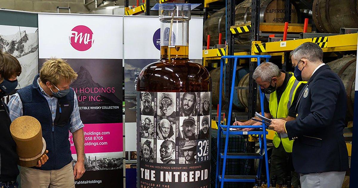 At 6 Feet, World’s Largest Whiskey Bottle Fetches Over ₹10 Crore At Auction