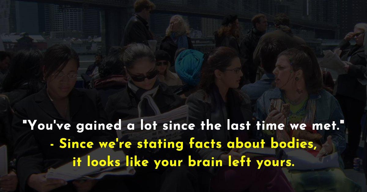 15 Savage Comebacks To Fat-Shaming You Can Serve To ‘Well-Meaning’ Relatives & Friends