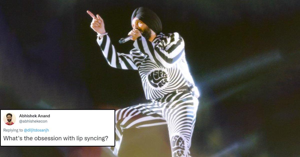Diljit Dosanjh’s Response To Being Accused Of Lip-Syncing During Live Concert Leaves Fans Impressed