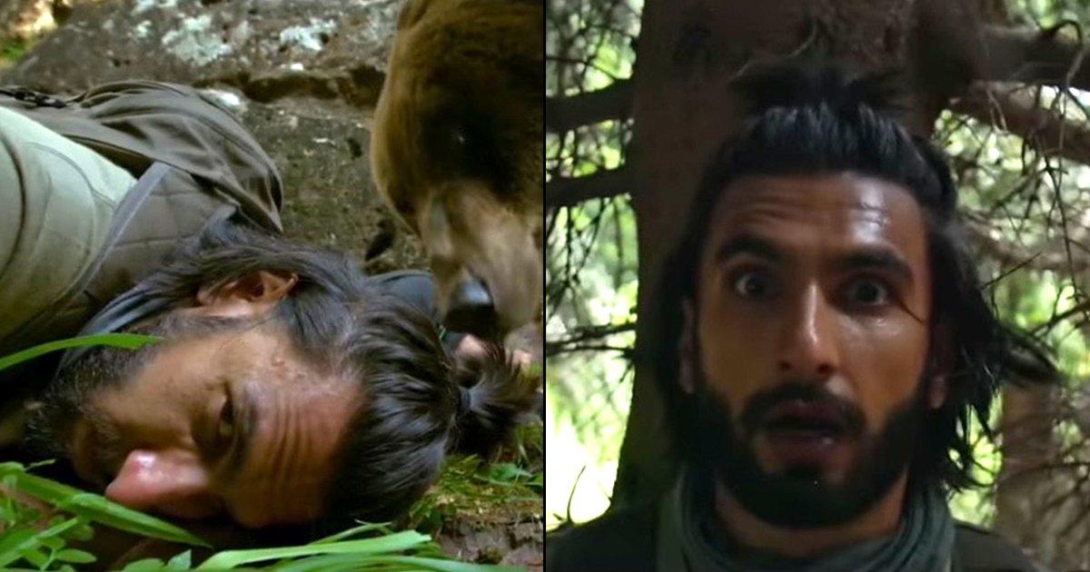 Ranveer Singh Dances For Bears & Cracks Dorky Jokes In The Trailer Of Ranveer Vs Wild With Bear Grylls