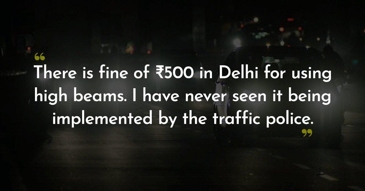 A Reddit User Asked Why People Use High Beams In The City And The Answers Are Enlightening