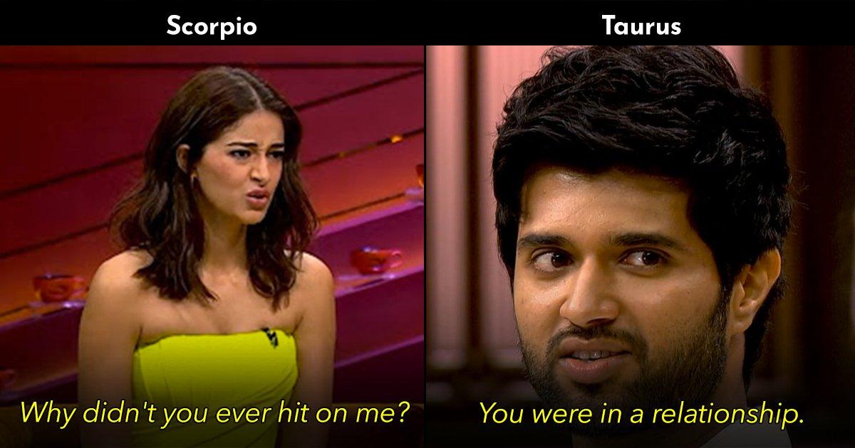 15 Times Ananya And Vijay Deverakonda Were Literally Their Zodiac Signs On Koffee With Karan S7