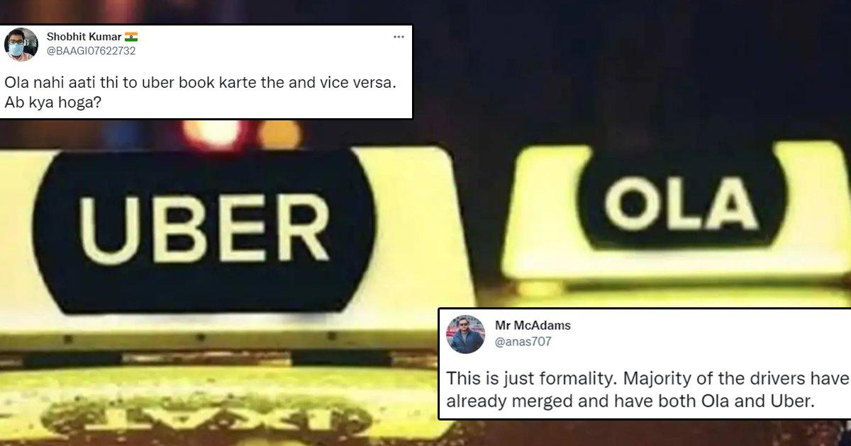 Ola & Uber Allegedly Merging Had Desi Twitter Surging With Jokes