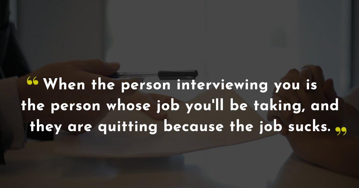 People Share 12 Subtle Red Flags At Job Interviews That Scream ‘Run’