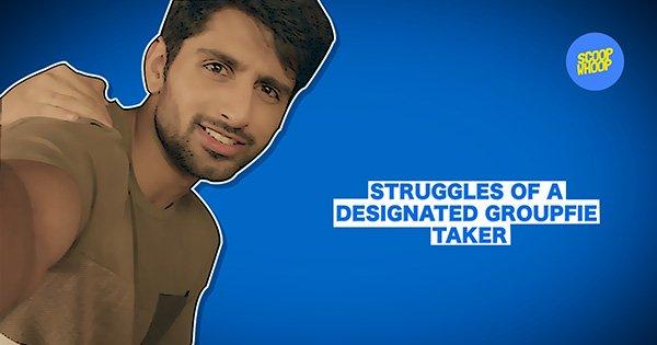 Struggles Of A Designated Groupfie Taker