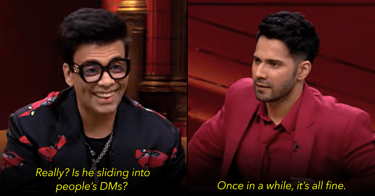 KWK 7: Varun Dhawan Reveals Arjun Kapoor Flirts Online. “Karta Hai Kabhi Kabhi”