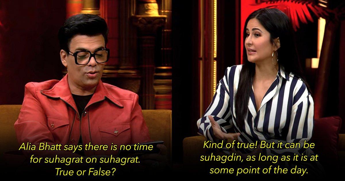 12 Best Moments From Koffee With Karan Ft. Katrina Kaif, Siddhant Chaturvedi & Ishaan Khatter
