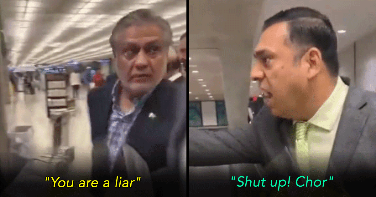 Pakistan Finance Minister Ishaq Dar Heckled, Called ‘Chor’ At US Airport