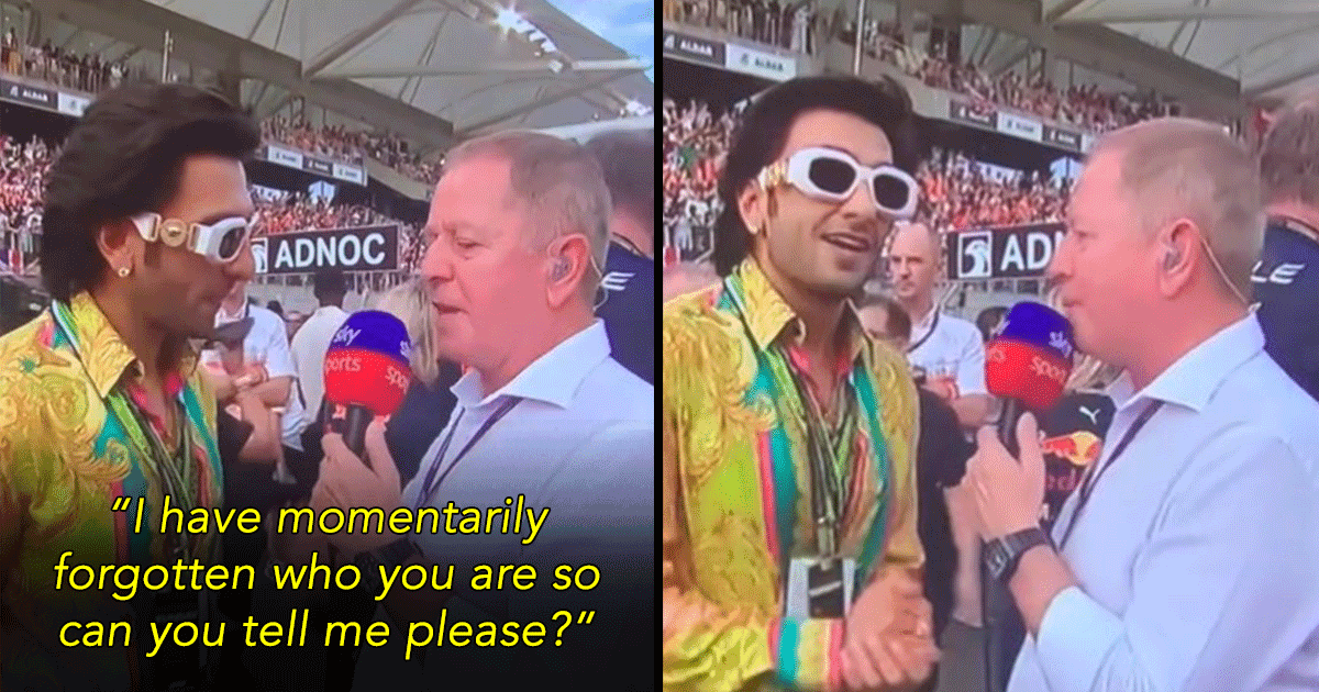 Twitter Is Admiring Ranveer Singh For His Humble Reply To A Reporter Who Forgot Who He Is