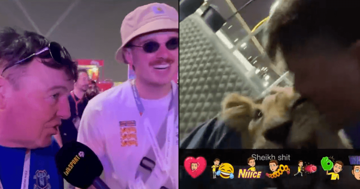 On A Mission To Look For Beer, Two English Football Fans End Up In A Sheikh’s Palace In Qatar