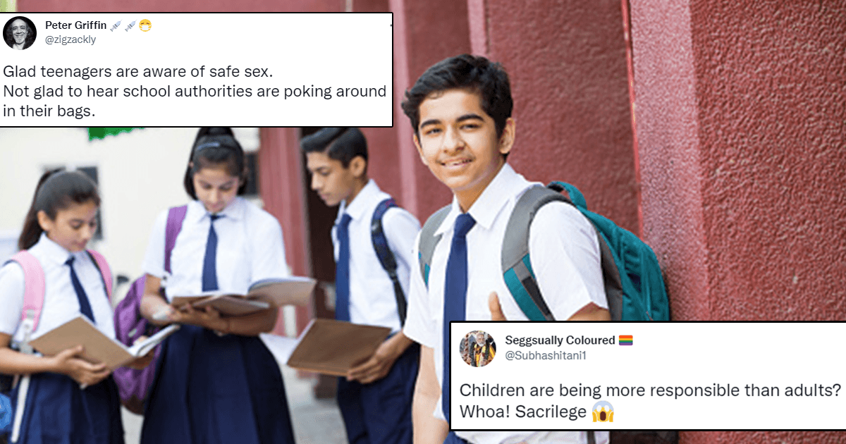 A School Seized Condoms & Contraceptives From Students & We’re Shocked They Know About Safe Sex