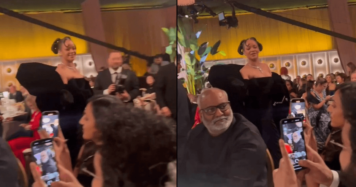 Rihanna Congratulated The ‘RRR’ Team At The Golden Globes & The World Went ‘Naatu Naatu’