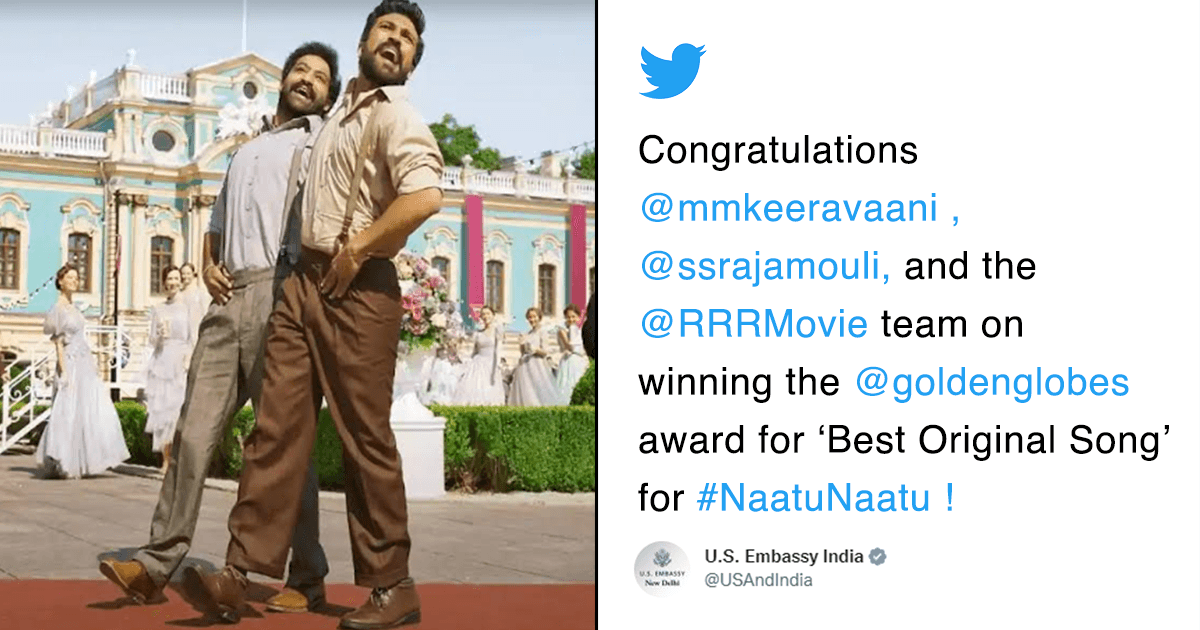 US And Israel Embassy In India Groove To Naatu Naatu After The Historic Win At The Golden Globes