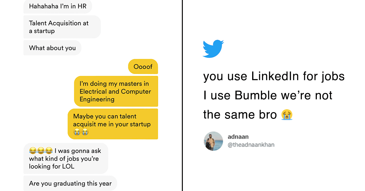 This Man Landed A Job Interview On A Dating App & The Internet Is Amused AF By It