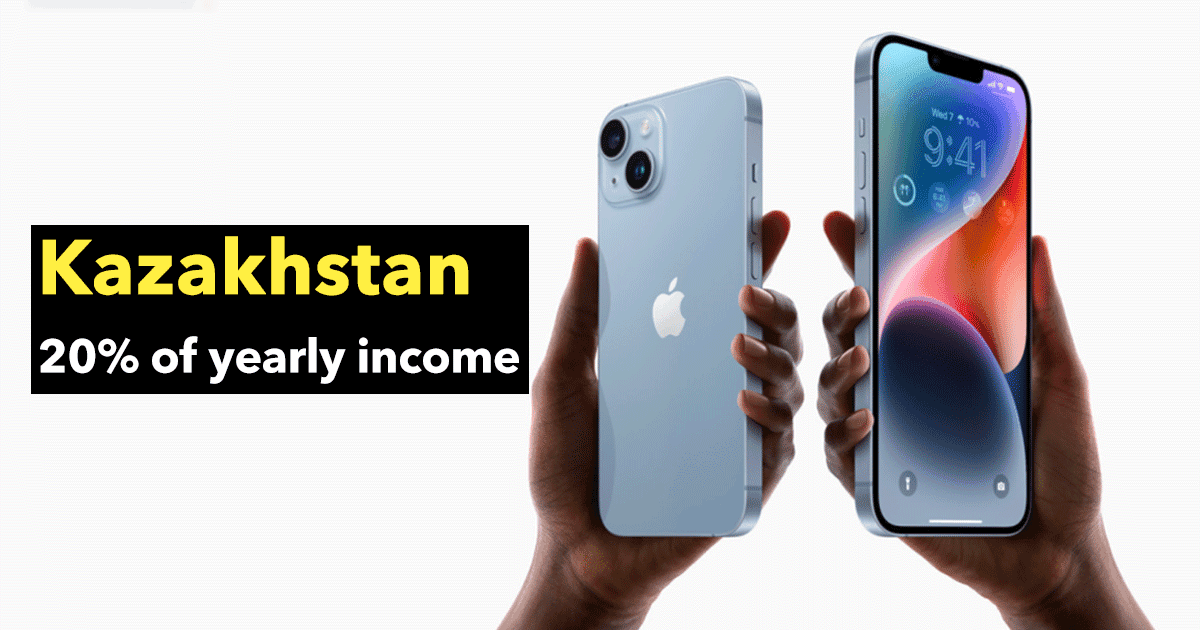 Here’s How Much Of A Yearly Salary You Need To Spend To Afford An iPhone 14 In Different Countries