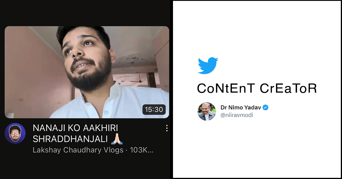 “Cringe Pro Max”: YouTuber Lakshay Chaudhary Vlogs Grandfather’s Funeral, Gets Called Out