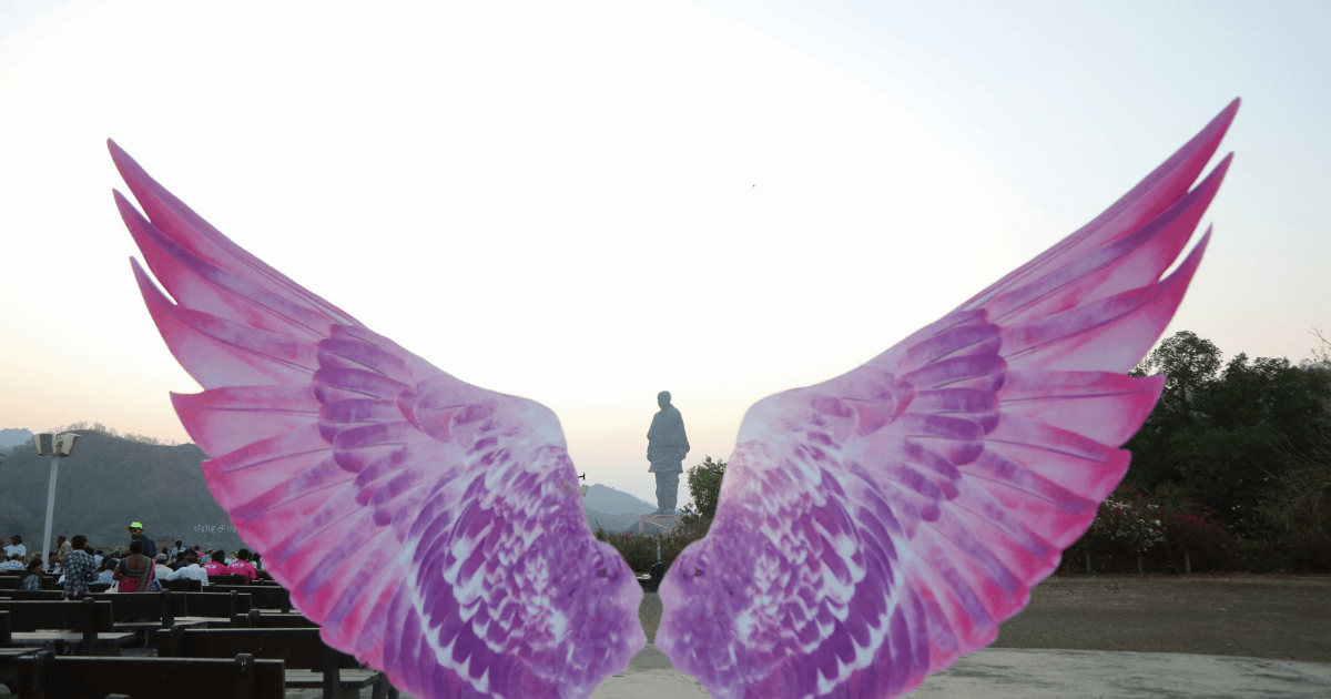 This Women’s Day, The Statue Of Unity Lights Up In Pink For HCG’s Phenomenal Event!