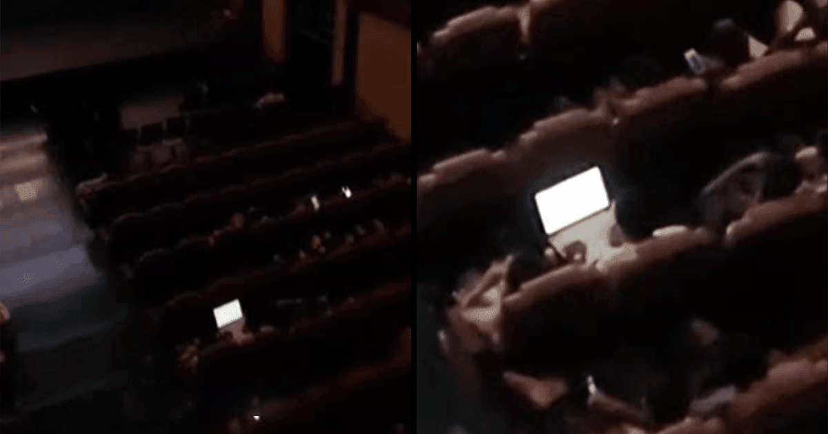 This Man Brought His Laptop To A Movie Hall & We’re Like Bro, Aisi Kya Majboori Thi?