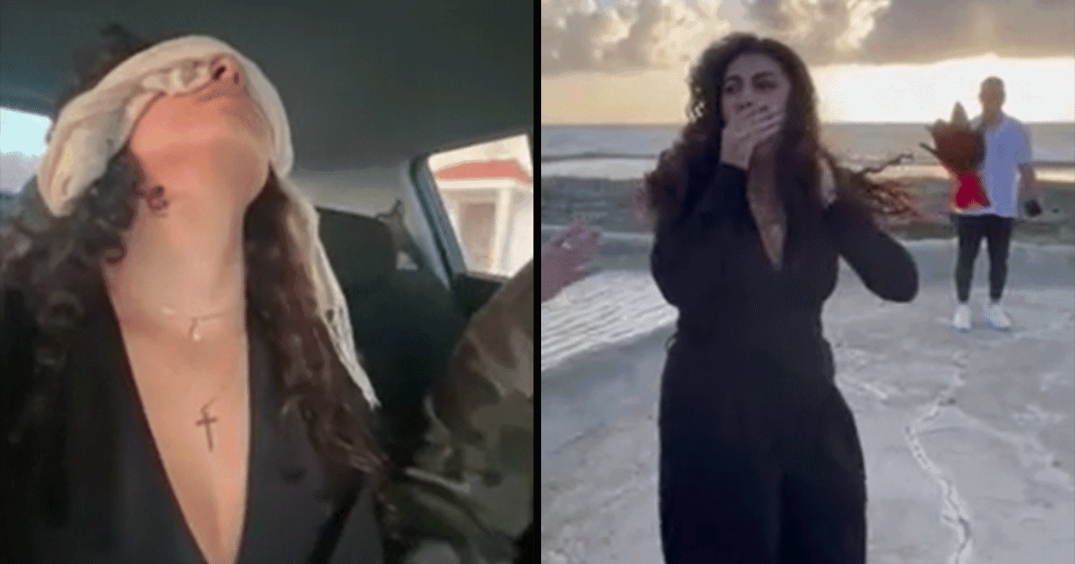 Man Fake Kidnaps Girlfriend At Gunpoint As A Part Of A Surprise Proposal, Gets Slammed By Netizens