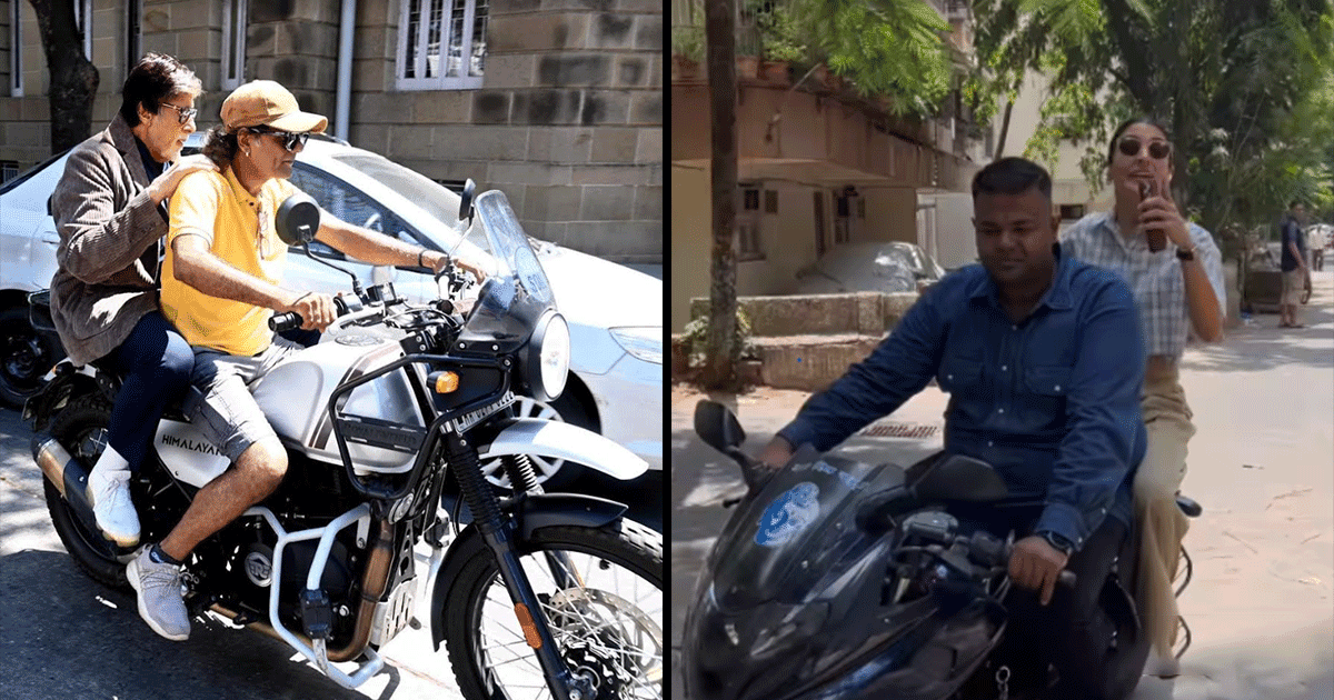 Mumbai Police Fines Anushka Sharma & Amitabh Bachchan For Openly Flouting Mandatory Helmet Rules