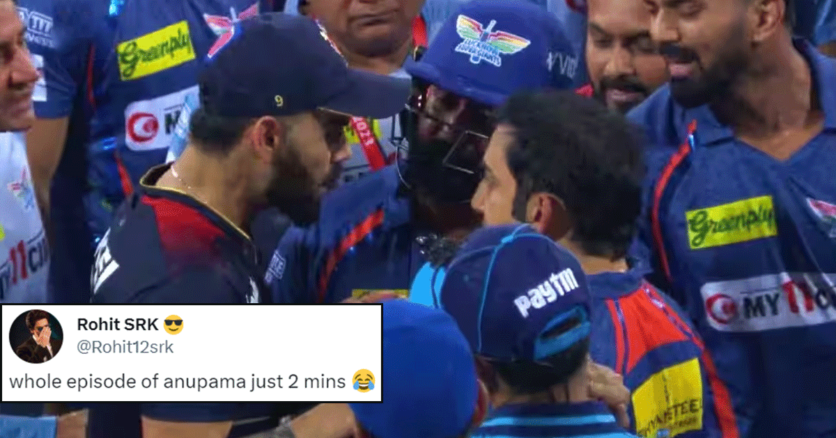 Someone Added Hindi TV Serial Music To Kohli Vs Gambhir Fight & We’re Guilty Of Laughing Too Hard