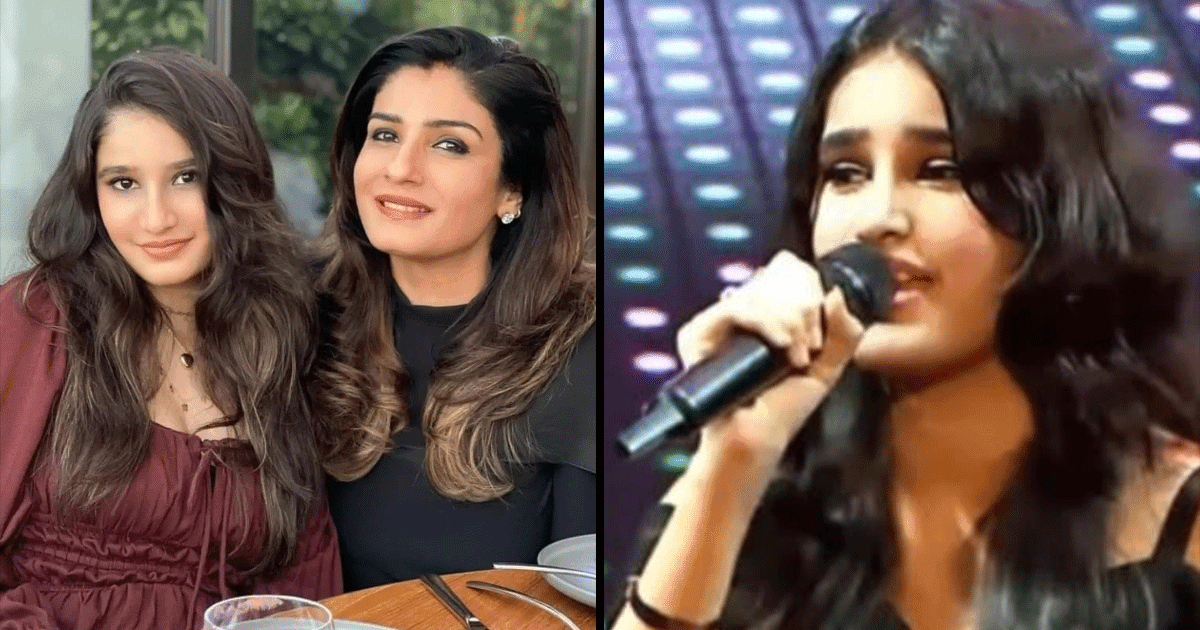Raveena Tandon’s Daughter Rasha Singing On The Stage Proves She Is Already A Rockstar