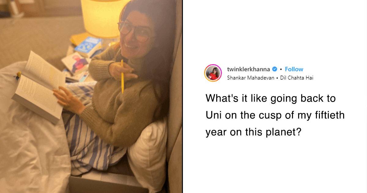 Twinkle Khanna Going Back To School To Do A Masters At Almost 50 Is An Inspiration For All