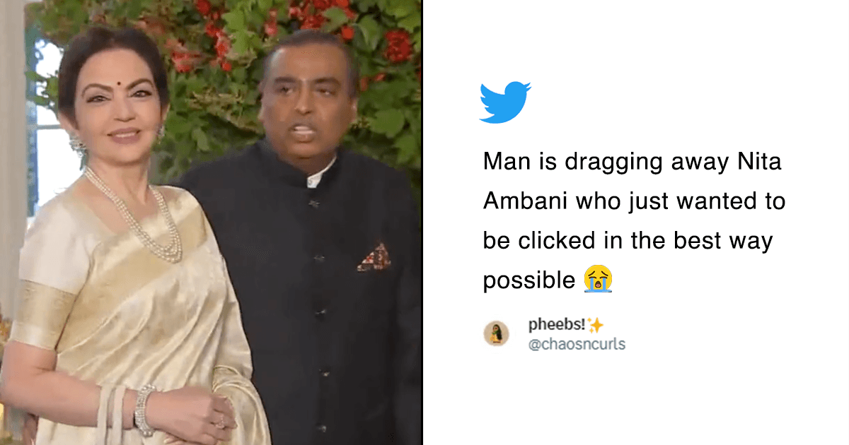 Mukesh Ambani Was Apparently Rushing Nita At The State Dinner & People Were Like, Let Her Pose