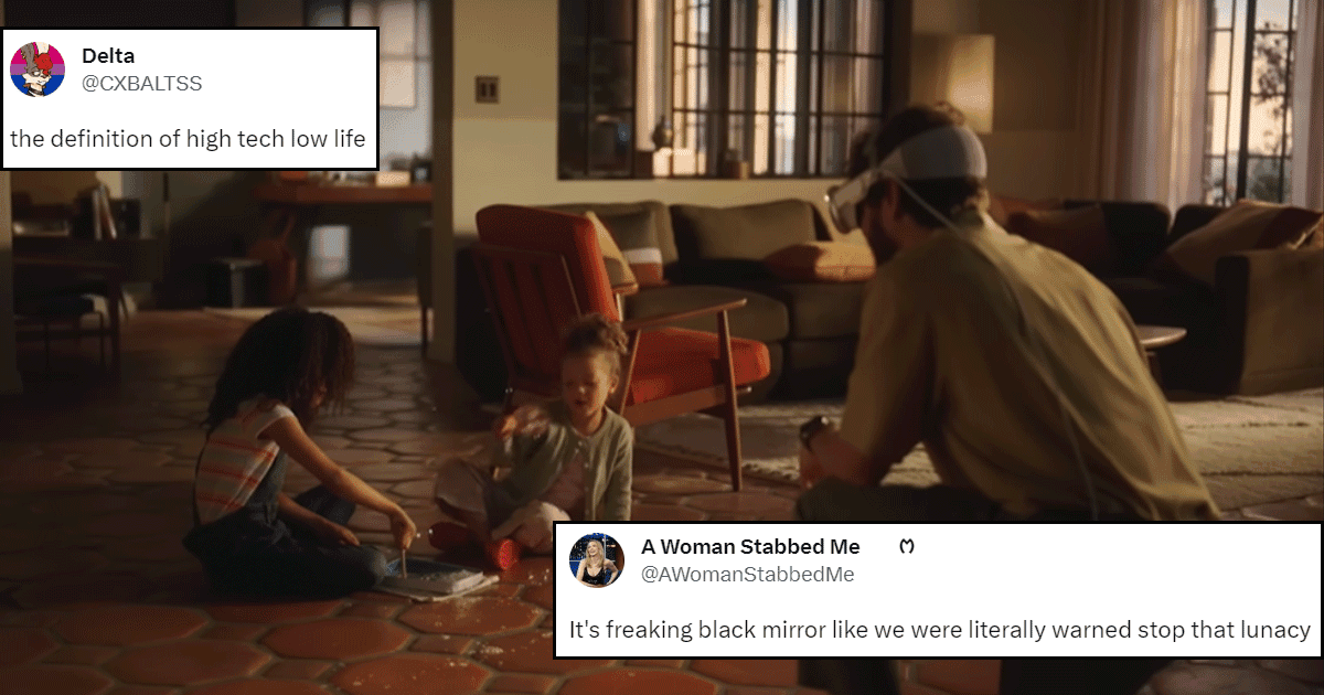 This Scene From Apple Vision Pro’s Promotional Video Has The Internet Worried About The Future