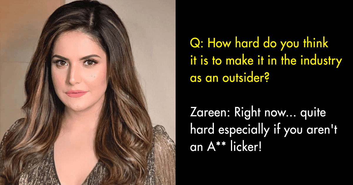 Zareen Khan Did A Reddit AMA & You Wouldn’t Want To Miss Her Brutally Honest Answers