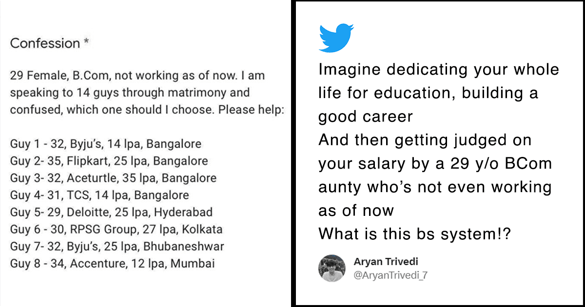 People’s Reactions To This Woman’s Marriage Confession Show The Scary Reality Of Society Yet Again