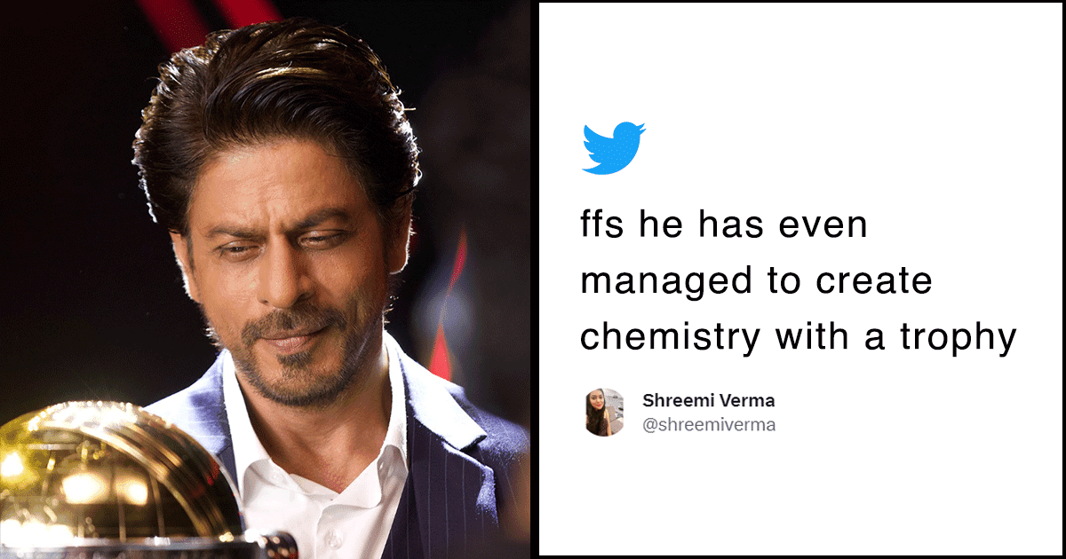 ICC Shared A Pic Of Shah Rukh Khan With World Cup Trophy & Great, Now We’re Jealous Of An Object