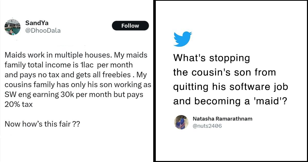 Someone Compared The Salary Of A Househelp’s Family With Her Relative & It Reeks Of Entitlement