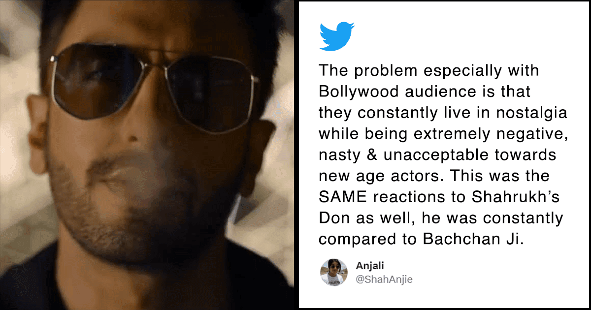 Someone Pointed Out That The Hate Ranveer Singh Is Getting For Don 3 Is Outright Stupid & We Agree