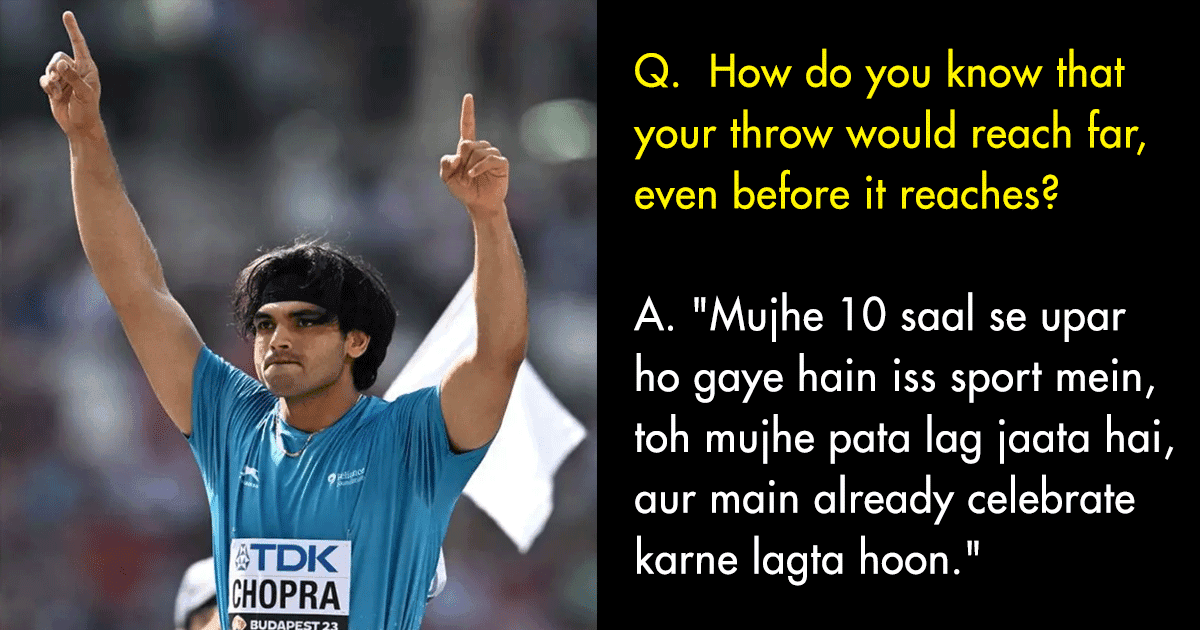 This Reddit AMA With Neeraj Chopra After His Olympic Win Is Just More Proof Of His Humility