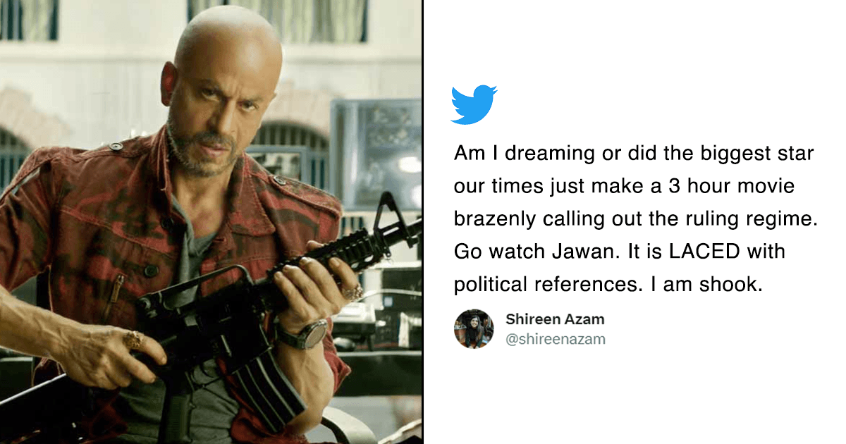 SRK Has Finally Spoken About His Politics Through ‘Jawan’ & India Loves Him For It