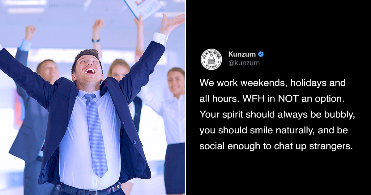 This Vacancy To Work In Office All Day, All Night, All Weekends Is THE DREAM Job You Were Looking For