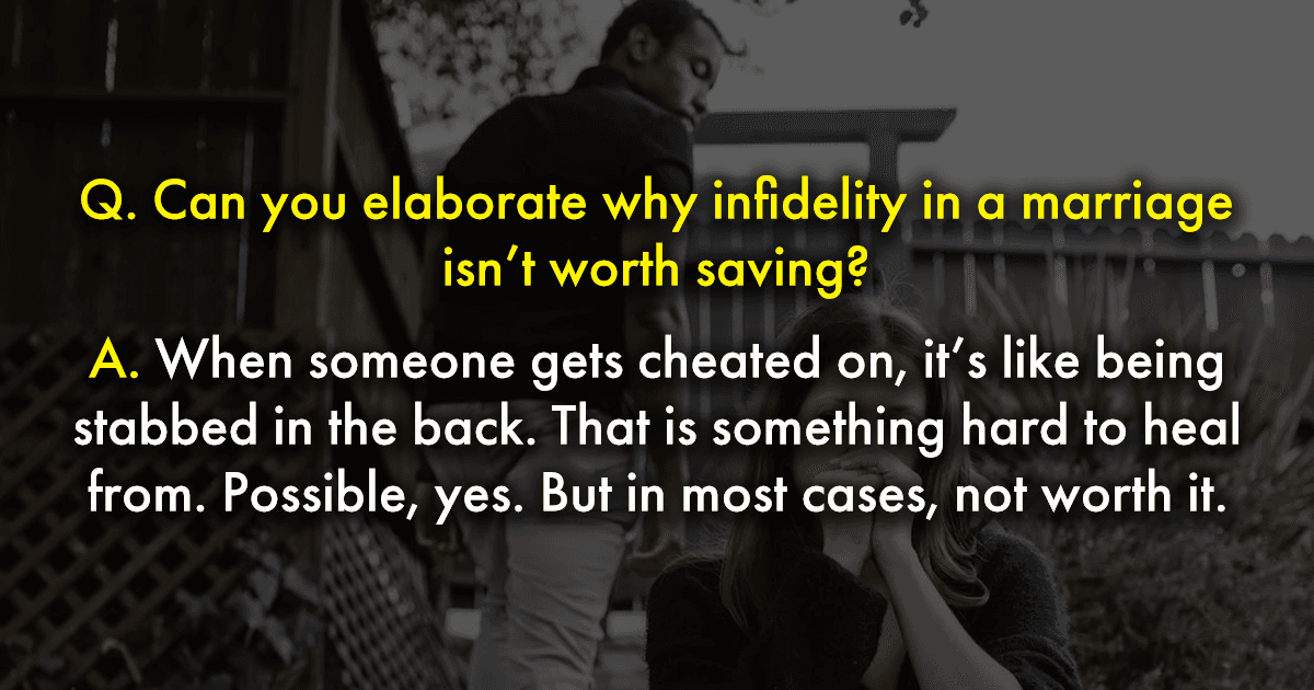 A Marriage Counsellor Did An AMA On Reddit & Revealed There’s More To Marriage Than Love